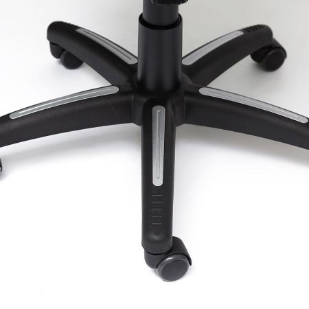 Кресло INTER экокожа и ткань черный и серый и серый 36-6 и 207 и 14