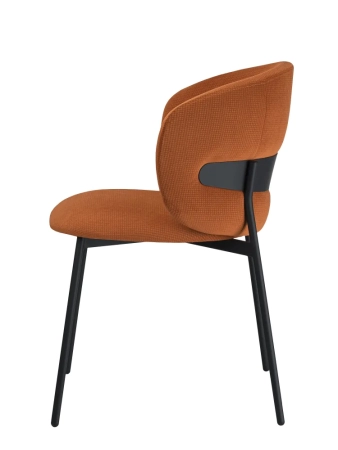 Стул для кухни SOLIS терракотовый гусиная лапка BERNS 413, комплект 2шт