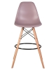 Стул барный DSW BAR ножки светлый бук сиреневый P-04