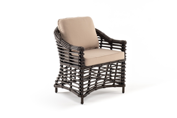 "Ницца" кресло из искусственного ротанга, бронзовый