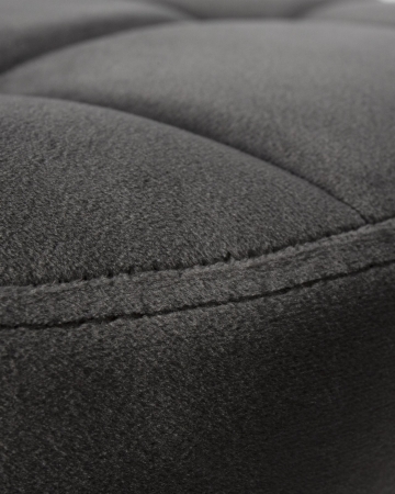 Набор 2 шт Табурет барный BRUNO, серый велюр (MJ9-75)