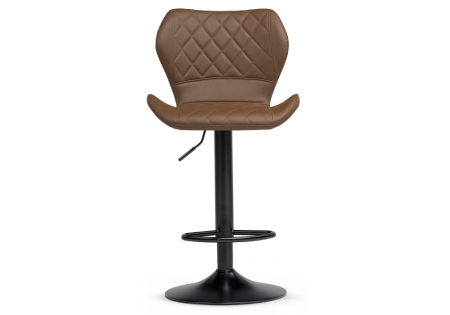 Барный стул Porch коричневый, черный