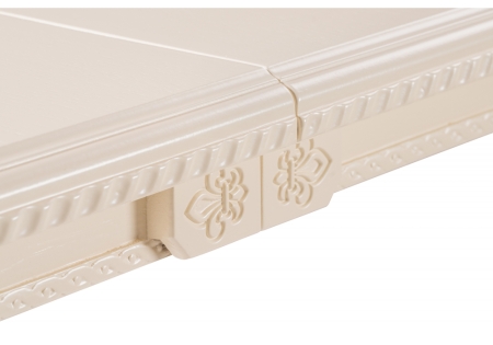 Стол деревянный Эритрин овальный бежевый