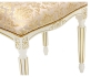Банкетка Беттино патина золото, бежевый