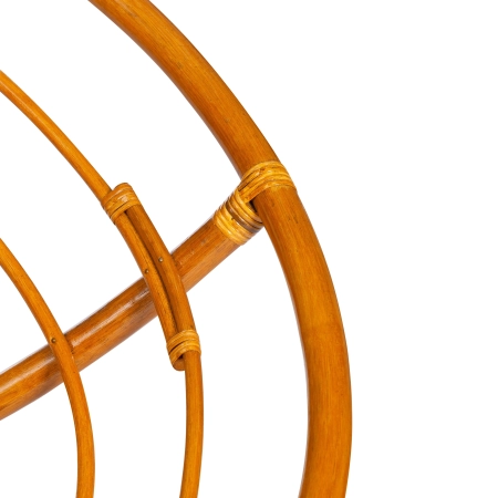 Диван MAMASAN/МАМАСАН 23/02 W, с подушкой, оранжевый, коричневый