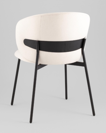 Стул Блейз велюр молочный Стул Блейз велюр молочный