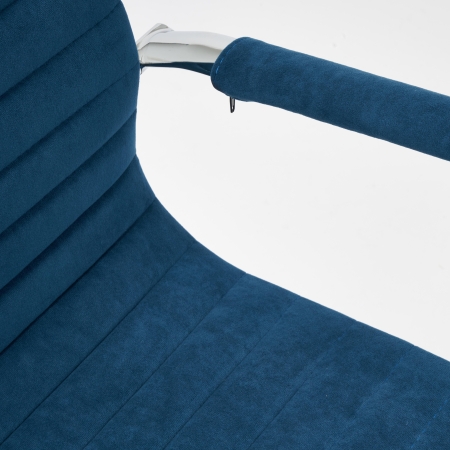 Кресло URBAN флок, синий