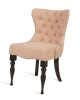 Деревянное кресло Вальс бежевое с темными ножками