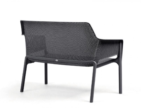 Диван пластиковый Net Bench черный