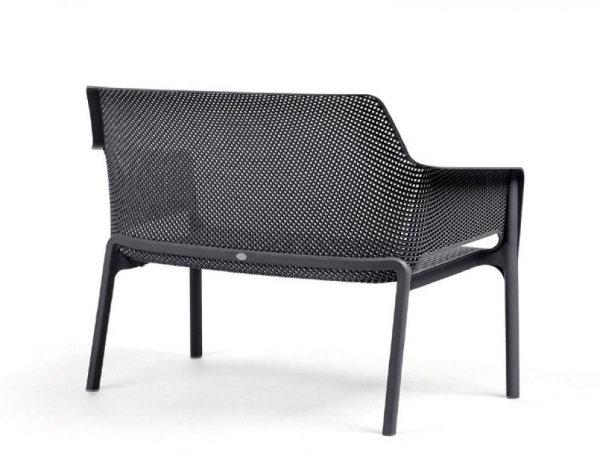 Диван пластиковый Net Bench черный