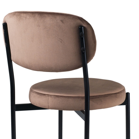 Стул Maso велюр коричневый