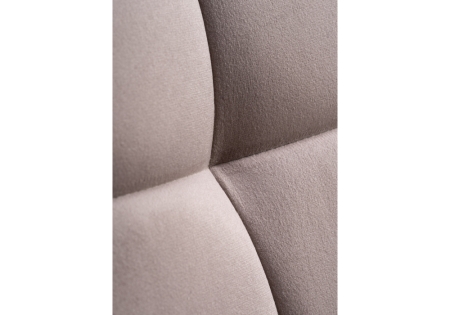 Полубарный стул Алст велюр латте, черный