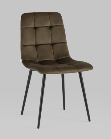 Стул Одди велюр коричневый