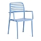 Кресло VALUTTO (mod. 54) пластик, 58х57х86 см, бледно-голубой
