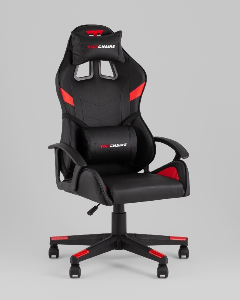 Кресло спортивное TopChairs Warden черно-красный Кресло спортивное TopChairs Warden черно-красный