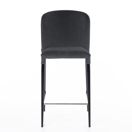 Стул полубарный Albert бархат, опора конус