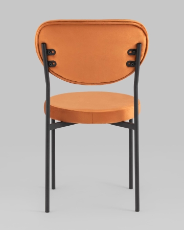 Стул Барбара велюр терракотовый