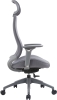 Эргономичное кресло Ant серый ткань серый