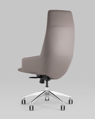 Кресло руководителя Bow TopChairs серый