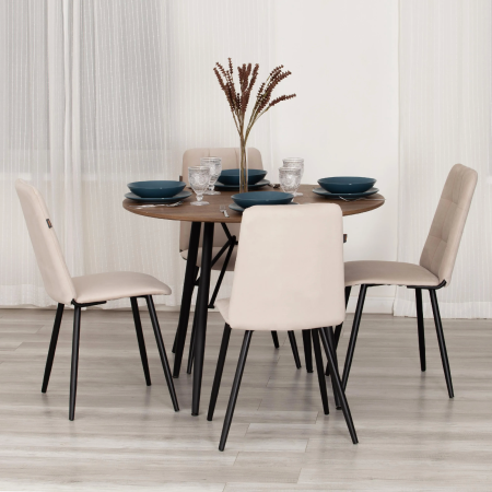 Стул обеденный Asti светло-бежевый