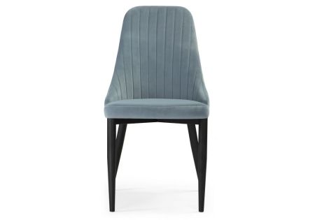 Стул Kora светло-синий, черный