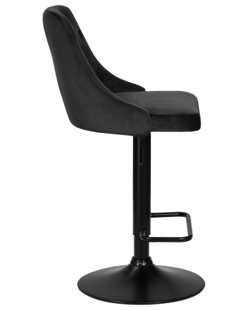 Стул барный JOSEPH черный велюр MJ9-101