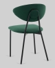 Стул обеденный Квинси велюр зеленый