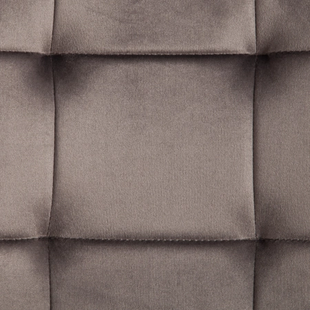 Стул CHILLY темно-серый и серый, велюр и металл, мягкое сиденье, без подлокотников