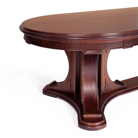 Стол VERSAL овальный, темный