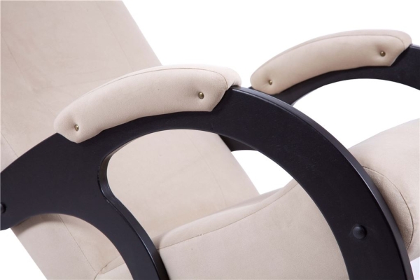 Кресло-качалка 3 венге, ткань V 18