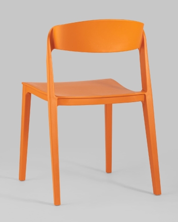 Стул Moris пластик оранжевый Стул Moris пластик оранжевый