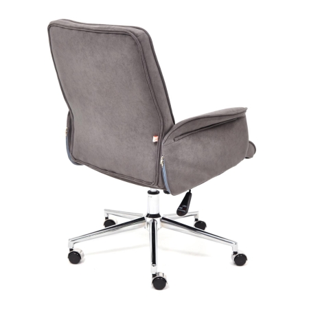 Кресло YORK флок, серый