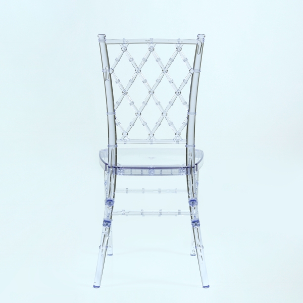 Стул N-103 Chiavari Diamond прозрачный банкетный разборный Стул N-103 Chiavari Diamond прозрачный банкетный разборный