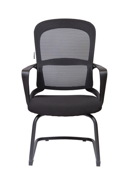 Кресло офисное Play CF черный, ткань и пластик и металл, мягкое сиденье, с подлокотниками