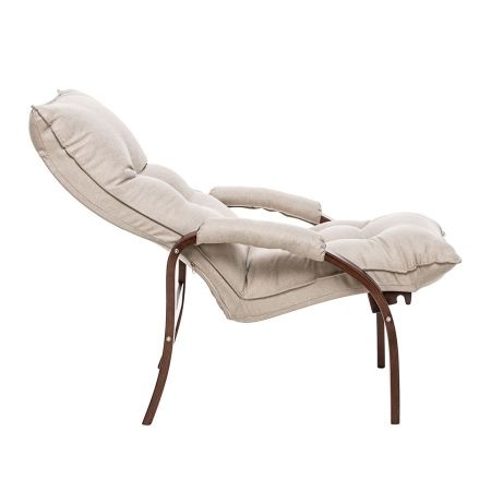 Кресло-трансформер Левада орех текстура и ткань мальмо 05