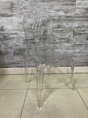 Стул N-111 Baroque прозрачный банкетный