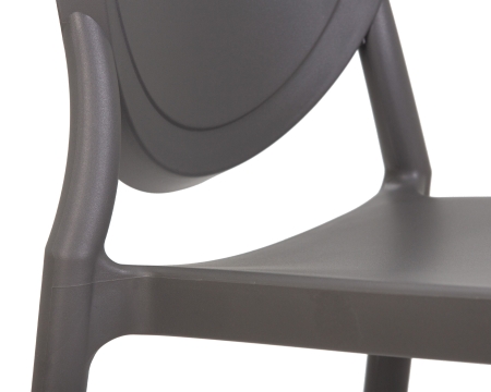 Стул обеденный ALBERT серый