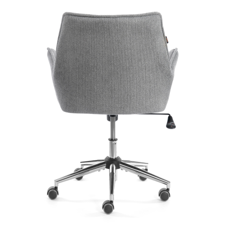 Кресло Murano/Мурано серый, хром