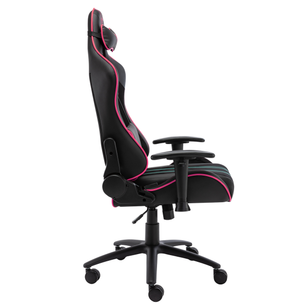 Кресло компьютерное игровое ZONE 51 GRAVITY черный-розовый
