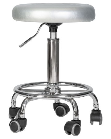 Табурет мастера BILLY серебрянный Табурет мастера BILLY серебрянный