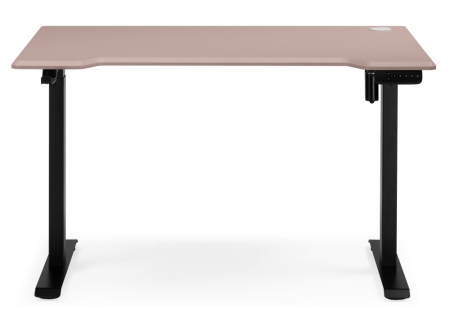 Компьютерный стол Маркос 120х75 розовый, черный