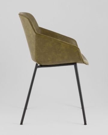 Стул Ashby экокожа зеленый