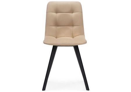 Обеденная группа Эделин бежевый, дуб делано темный, черный матовый