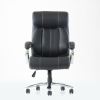 Кресло для руководителя K-303 черная экокожа
