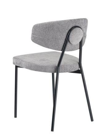 Стулья для кухни Дрим серый шенилл ELEMENT 993, комплект 2шт