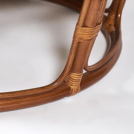 Кресло-качалка "PAPASAN" w 23/01 B / с подушкой /Pecan (орех), ткань Старт