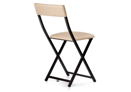 Стул Elevis ваниль крап, темный мусс