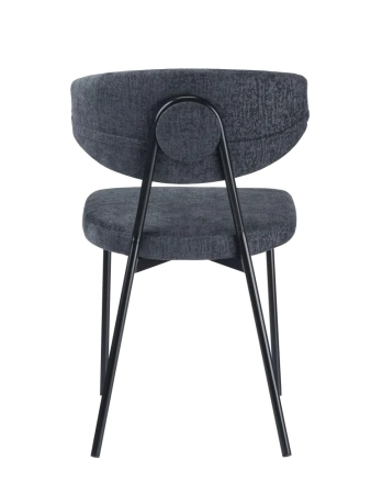 Стулья для кухни Дрим темно-серый шенилл ELEMENT 998, комплект 2шт