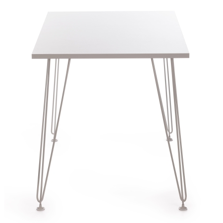 Стол STAR ЛДСП и металл, 110х70х75 см, белый