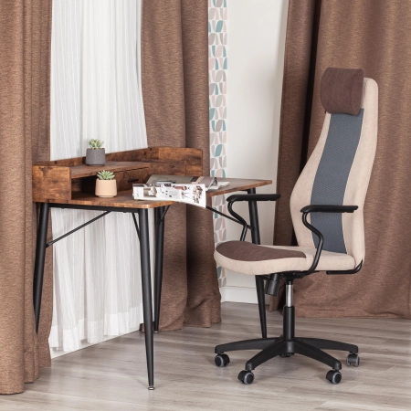 Кресло AVIATOR коричневый и бежевый